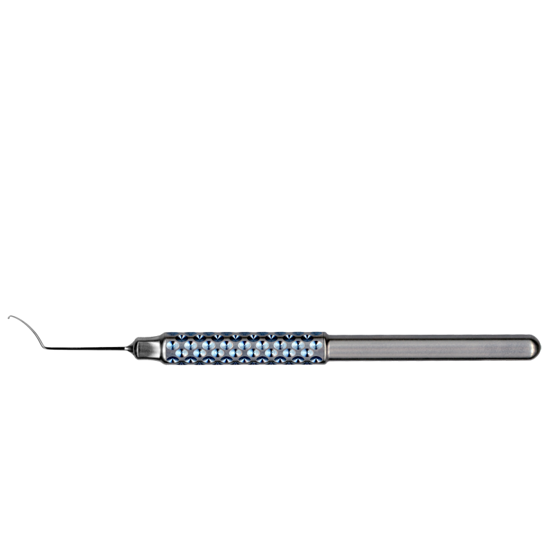 Tennant Nucleus Manipulator, Vaulted Shaft, Ball-Shaped Tip, Round Handle, 4 3/4" (12.0 Cm)